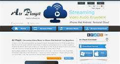Desktop Screenshot of airplayit.com