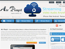 Tablet Screenshot of airplayit.com